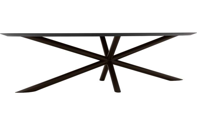 Goossens excellent eettafel gs 1302 zwart eiken - 8219491-03