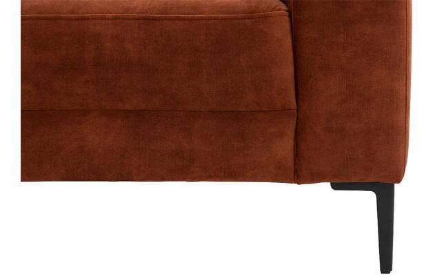 Goossens hoekbank coco bruin stof - 8219559-07