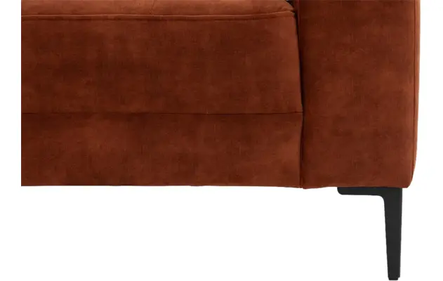 Goossens hoekbank coco bruin stof - 8219559-07