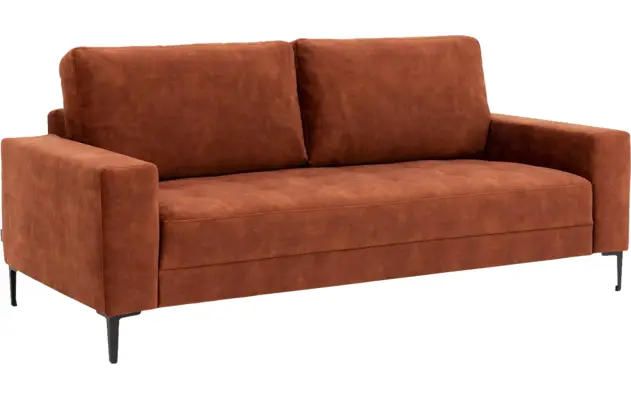 Goossens zitbank coco bruin stof - 8219560-02
