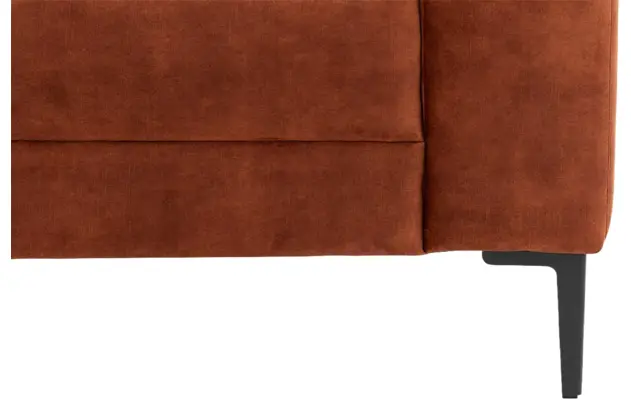 Goossens zitbank coco bruin stof - 8219560-10