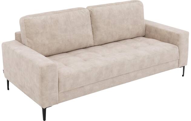 Goossens zitbank coco beige stof - 8219562-08