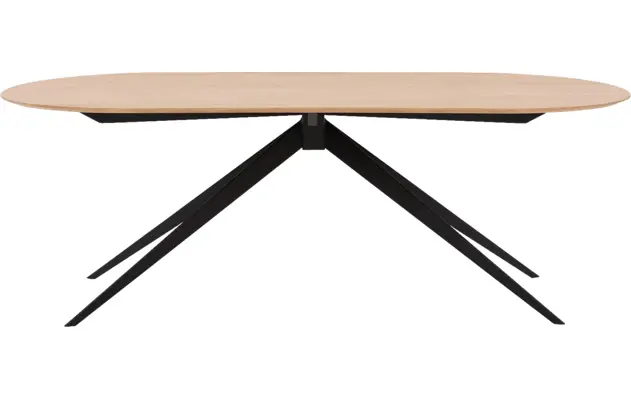 Goossens excellent eettafel uniek blank eiken - 8219567-02