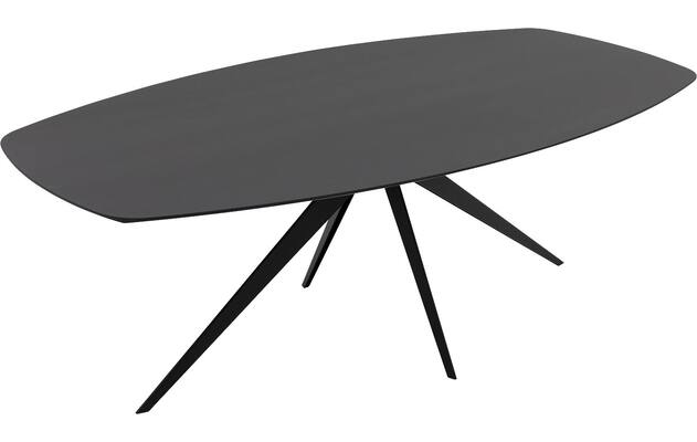 Goossens excellent eettafel uniek zwart eiken - 8219569-04