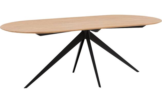 Goossens excellent eettafel uniek blank eiken - 8219570-01