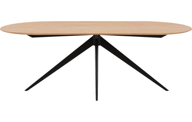 Goossens excellent eettafel uniek blank eiken - 8219570-02