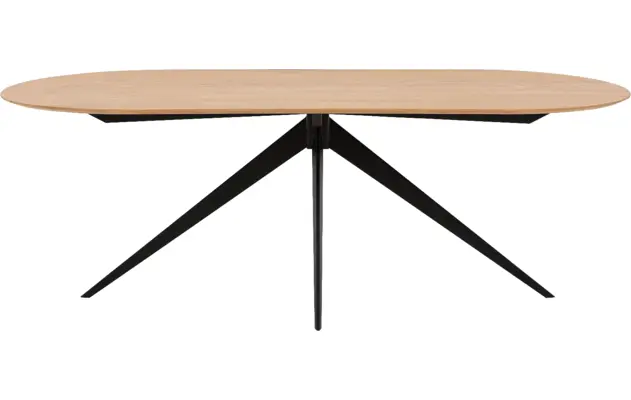 Goossens excellent eettafel uniek blank eiken - 8219570-02