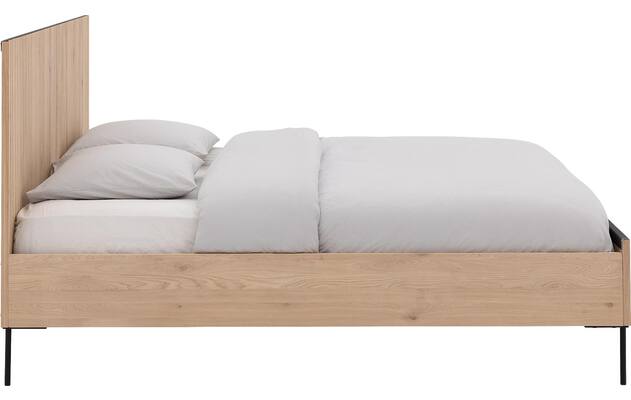 Goossens bedframe capelli onbewerkt eiken - 8219573-03