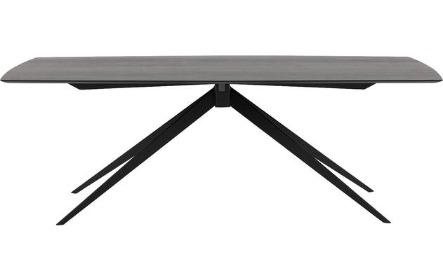 Goossens excellent eettafel uniek zwart eiken - 8219604-02