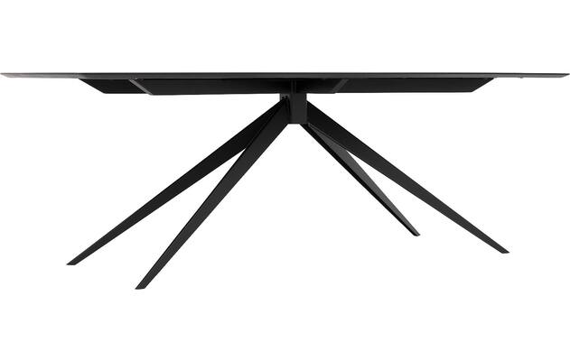 Goossens excellent eettafel uniek zwart eiken - 8219604-03