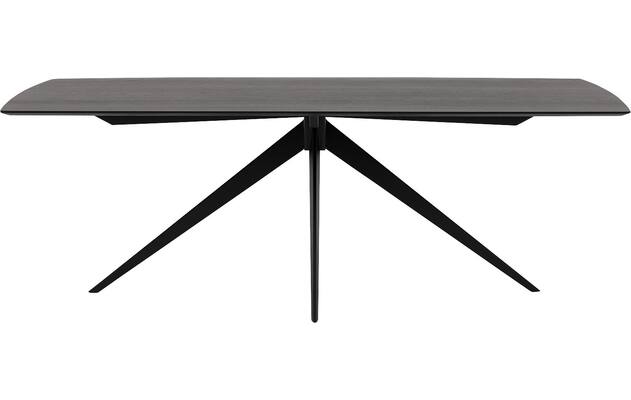 Goossens excellent eettafel uniek zwart eiken - 8219605-02