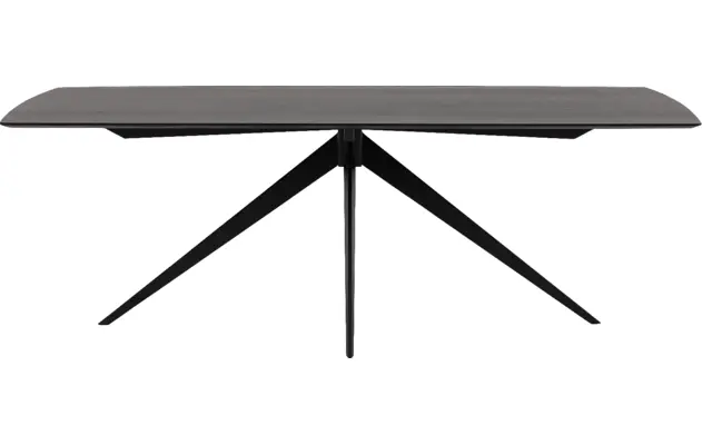 Goossens excellent eettafel uniek zwart eiken - 8219605-02