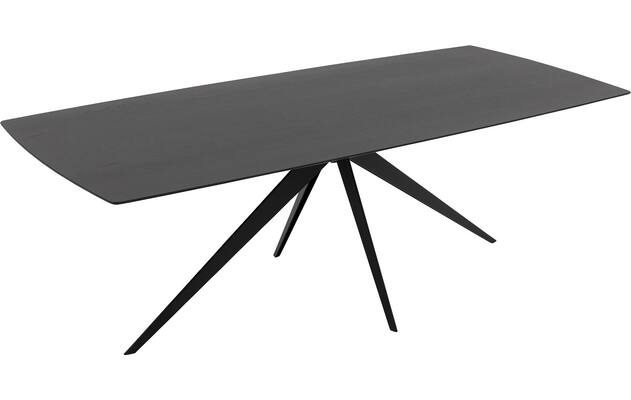 Goossens excellent eettafel uniek zwart eiken - 8219605-04