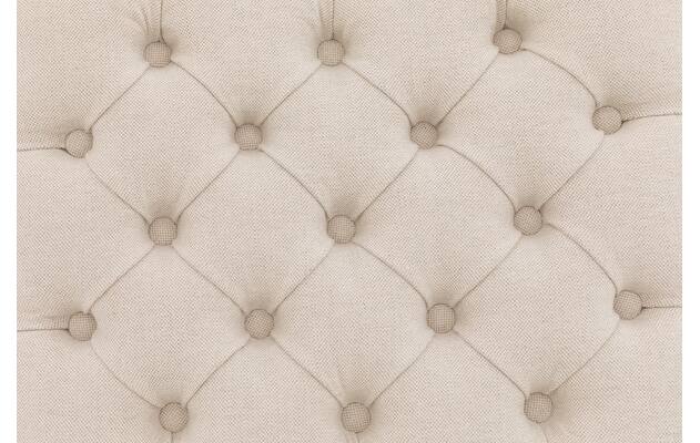 Goossens eetkamerstoel pearl wit stof - 8220153-08