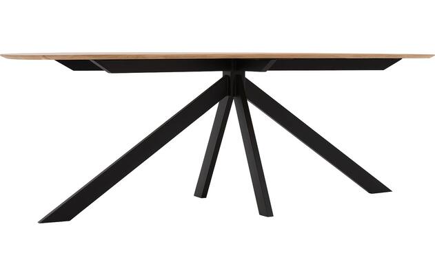 Goossens excellent eettafel uniek blank eiken - 8220173-04
