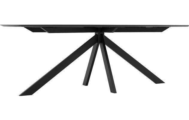 Goossens excellent eettafel uniek zwart eiken - 8220178-04