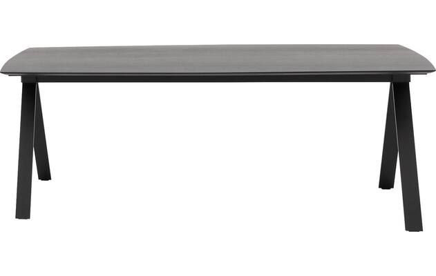 Goossens excellent eettafel uniek zwart eiken - 8220180-02