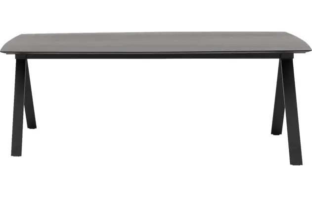Goossens excellent eettafel uniek zwart eiken - 8220180-02
