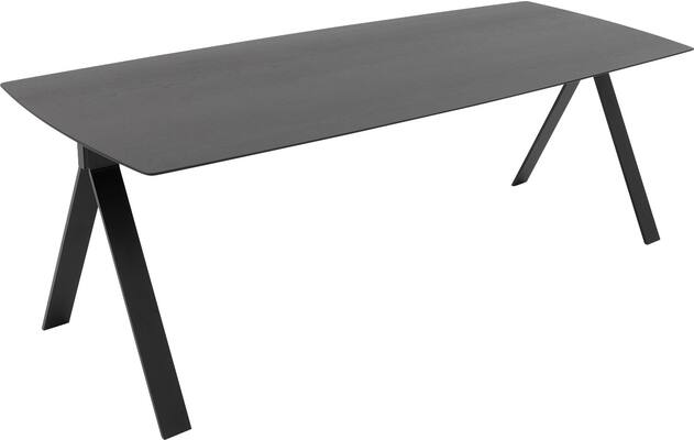 Goossens excellent eettafel uniek zwart eiken - 8220180-03