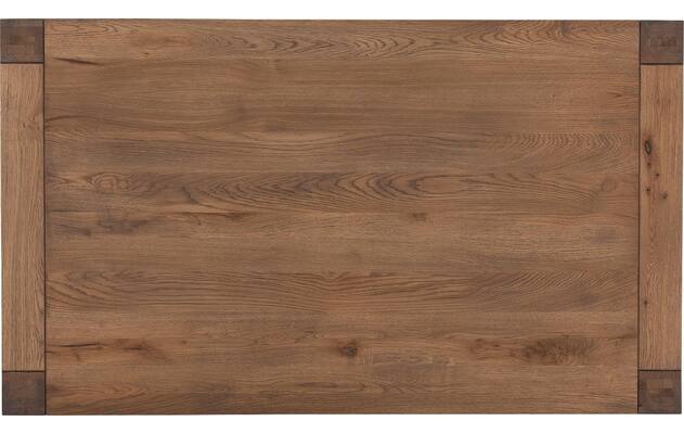 Goossens eettafel roots grijs eiken - 8220199-08