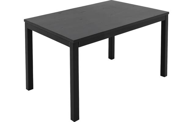Goossens eettafel max zwart eiken - 8220275-03