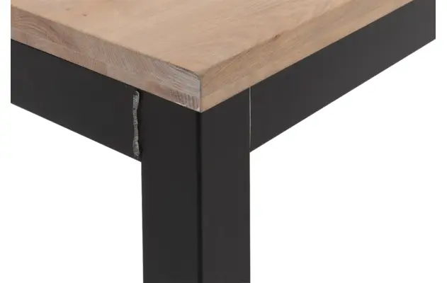Goossens eettafel max grijs eiken - 8220278-04