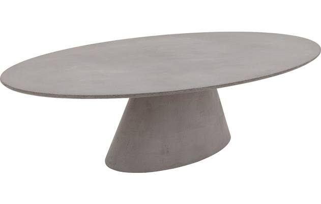 Goossens eettafel stone grijs beton - 8220435-03-A
