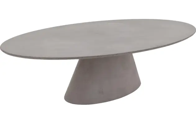 Goossens eettafel stone grijs beton - 8220435-03-A