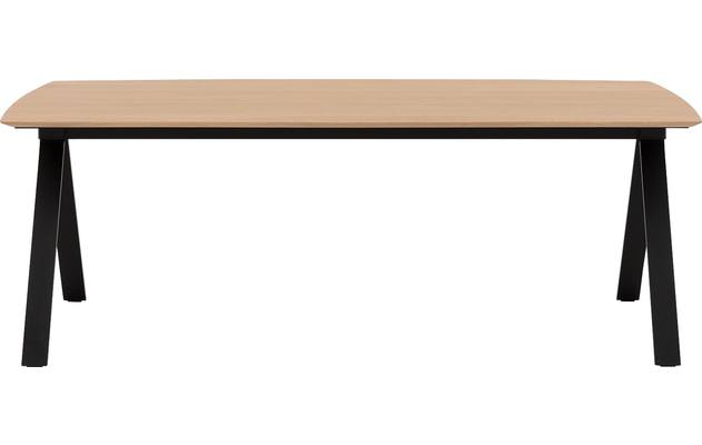 Goossens excellent eettafel uniek blank eiken - 8220438-02