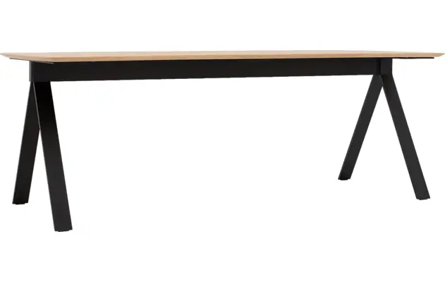 Goossens excellent eettafel uniek blank eiken - 8220438-03