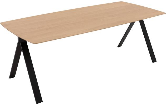 Goossens excellent eettafel uniek blank eiken - 8220438-04