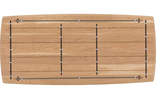 Goossens excellent eettafel uniek blank eiken - 8220438-08