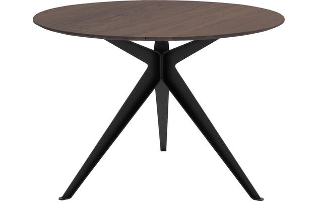 Goossens excellent eettafel uniek donker bruin eiken - 8220571-02