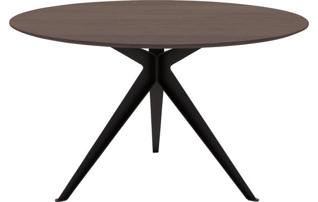 Goossens excellent eettafel uniek donker bruin eiken - 8220573-02