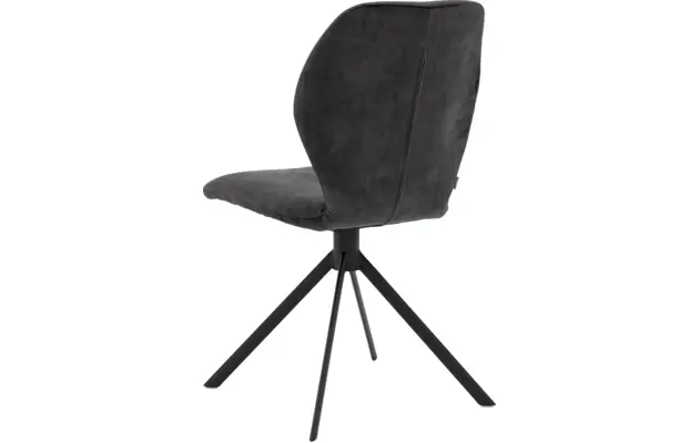 Goossens eetkamerstoel hera grijs stof - 8221038-02