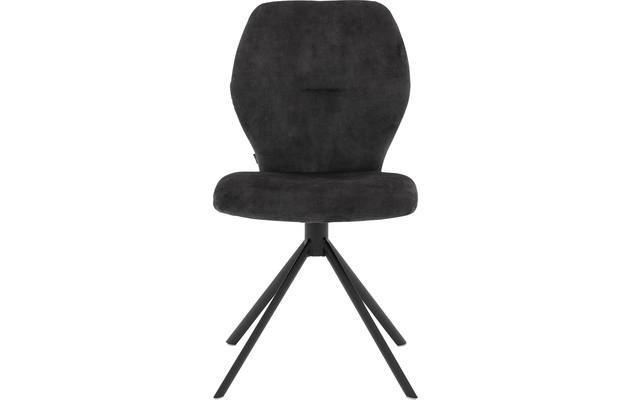 Goossens eetkamerstoel hera grijs stof - 8221038-03