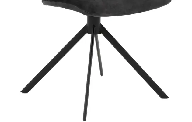 Goossens eetkamerstoel hera grijs stof - 8221038-06