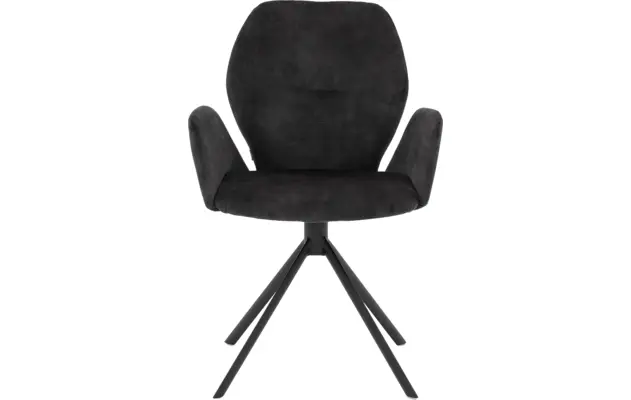 Goossens eetkamerstoel hera grijs stof - 8221039-03