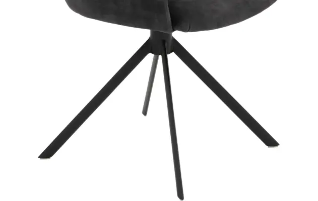 Goossens eetkamerstoel hera grijs stof - 8221039-06