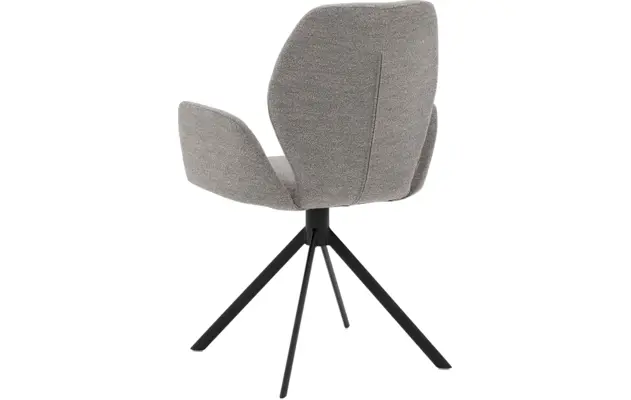 Goossens eetkamerstoel hera grijs stof - 8221045-04