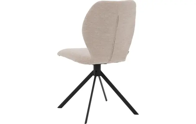 Goossens eetkamerstoel hera beige stof - 8221048-04