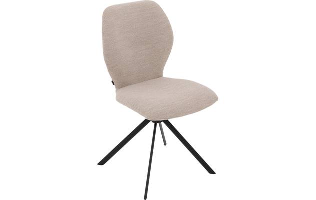 Goossens eetkamerstoel hera beige stof - 8221048-05