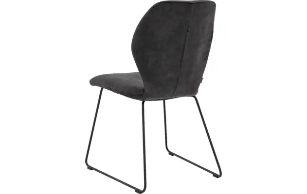 Goossens eetkamerstoel hera grijs stof - 8221054-02