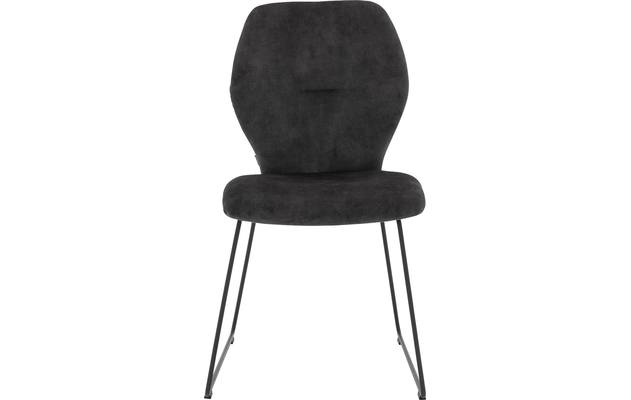 Goossens eetkamerstoel hera grijs stof - 8221054-03