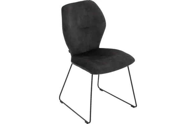 Goossens eetkamerstoel hera grijs stof - 8221054-04