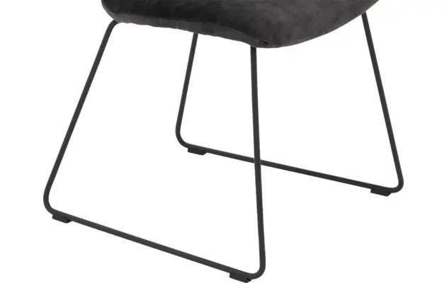 Goossens eetkamerstoel hera grijs stof - 8221054-05