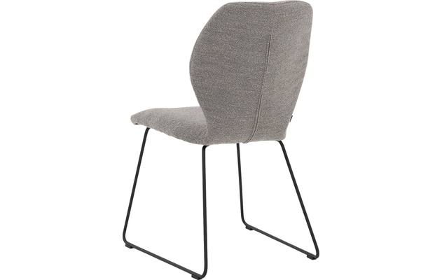 Goossens eetkamerstoel hera grijs stof - 8221060-03