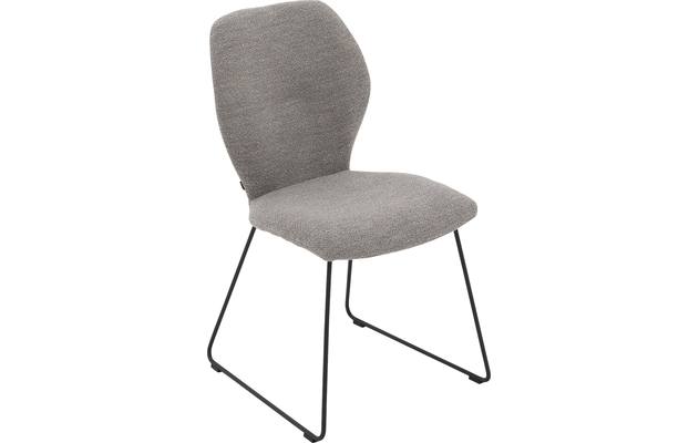 Goossens eetkamerstoel hera grijs stof - 8221060-04