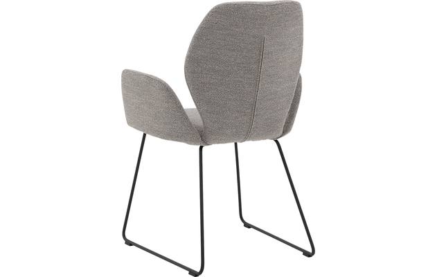 Goossens eetkamerstoel hera grijs stof - 8221061-03