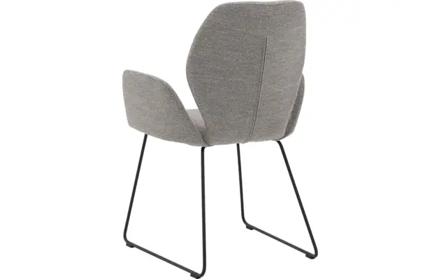 Goossens eetkamerstoel hera grijs stof - 8221061-03